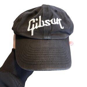 Gibson Guitar Music Baseball Cap Black One Size
